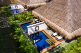 Premium Pool Suites aerial sideview